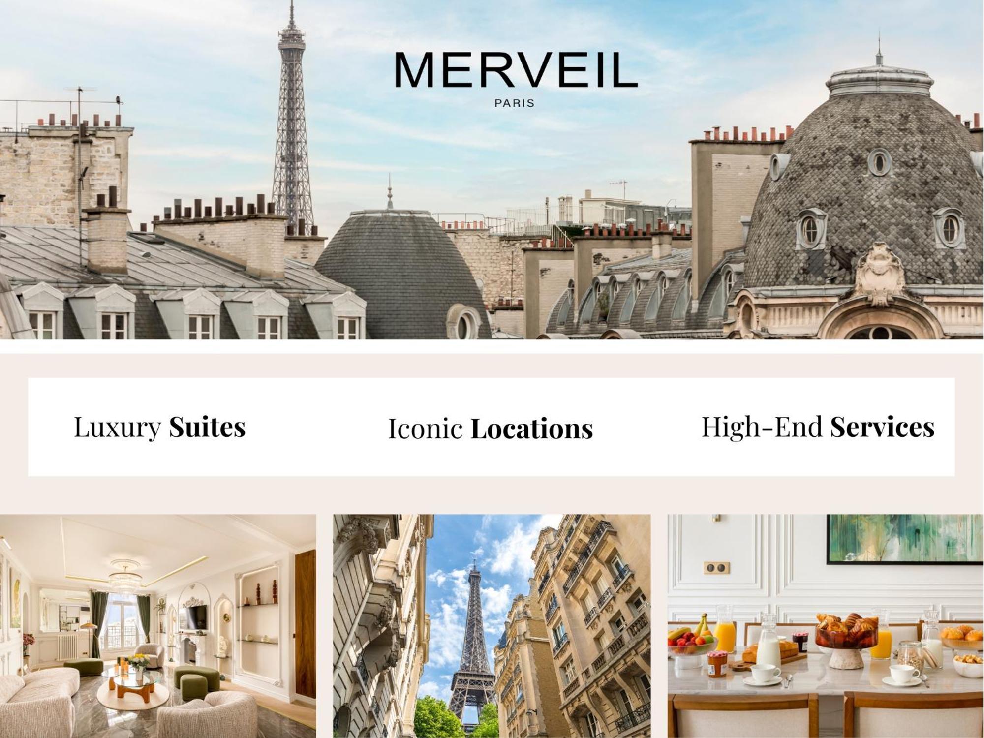 Merveil - Family - Tour Eiffel - Finlay Apartment Paris